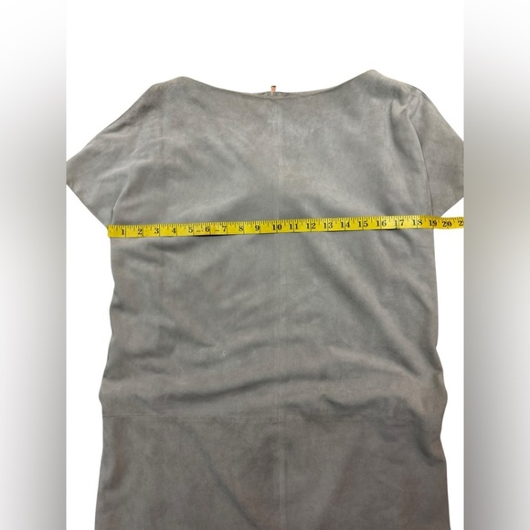 Yves Salomon Beige Suede beige dress size 40 - Picture 14 of 16